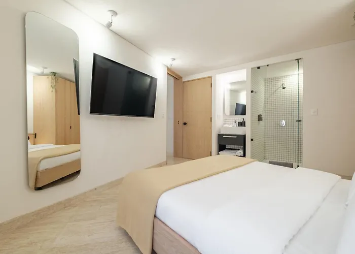 New 1bed With Rooftop Terrace Beside Parque Apartment