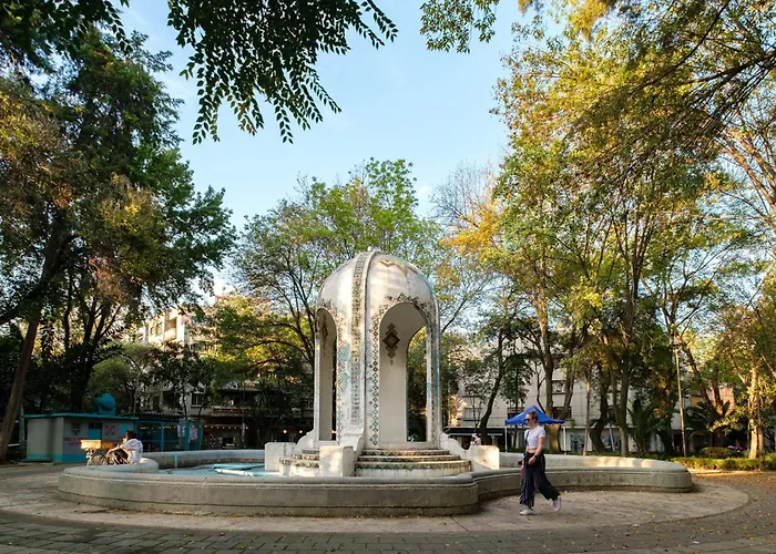 New 1bed With Rooftop Terrace Beside Parque Mexico City